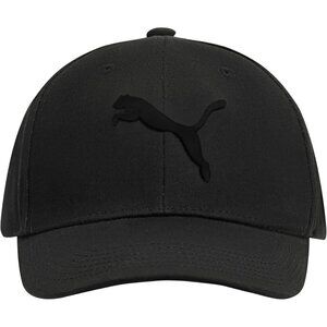 Puma Men's Black Imported Adjustable Evercat Icon Snap Back Caps